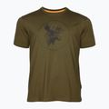 Férfi Pinewood Moose oliva színű póló 4
