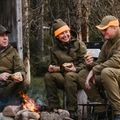 Férfi túranadrág Pinewood Furudal Hunters Hybrid Stretch olive green 11