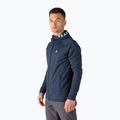 Férfi trekking dzseki Peak Performance Rider Zip Hood kapucni tengerészkék G77244020