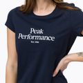 Női trekking póló Peak Performance Original Tee 2N3 tengerészkék G77280020 4