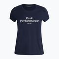 Női trekking póló Peak Performance Original Tee 2N3 tengerészkék G77280020 5
