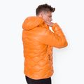 Férfi Peak Performance Down Jacket Helium Down Hood narancssárga G77243110 3