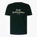 Férfi trekking póló Peak Performance Original Tee zöld G77692260