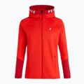 Férfi Peak Performance Rider Zip Hood trekking pulóver piros G78833010