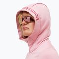 Női pulóver Peak Performance Rider Tech Zip Hood warm blush 3