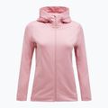 Női pulóver Peak Performance Rider Tech Zip Hood warm blush 4