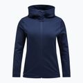 Női pulóver Peak Performance Rider Tech Zip Hood blue shadow 3