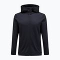 Férfi Peak Performance Rider Tech Zip Hood kapucnis trekking pulóver fekete