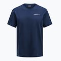 Férfi Peak Performance Explore Logo T-shirt kék árnyék 3