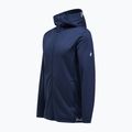 Férfi Peak Performance Rider Tech Zip Hood kapucnis trekking pulóver kék árnyék 2