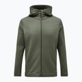 Férfi pulóver Peak Performance Rider Tech Zip Hood pine needle 4