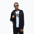 Férfi polár pulóver Peak Performance Trail Polartec Power Grid Half Zip Hood black