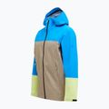 Férfi Peak Performance Trail Hipe Shell dzseki ragyogó kék/bézs/napfényes/ napfényes 7
