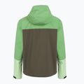 Férfi Peak Performance Trail Hipe Shell kabát borsmenta/fenyőtű/zöld esőkabát 2