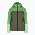 Női Peak Performance Trail Hipe Shell kabát borsmenta/fenyőtű/élénk esőkabát