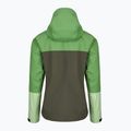 Női Peak Performance Trail Hipe Shell kabát borsmenta/fenyőtű/élénk esőkabát 2