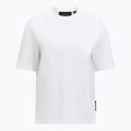 Női Peak Performance Heavy Cotton pamut póló fehér színben