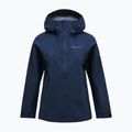 Női Peak Performance Trail Hipe Shell kabát kék árnyék