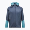 Férfi pulóver Peak Performance Rider Essentials Zip Hood Mountain Mist/Deluded Vision