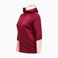 Női pulóver Peak Performance Rider Essentials Zip Hood Vertical Zenith/Peach Fuzz 3