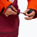 Női sídzseki Peak Performance Visilight GTX C-Knit 3L tech burgundy/peach fuzz 5