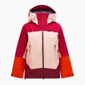 Női sídzseki Peak Performance Visilight GTX C-Knit 3L tech burgundy/peach fuzz 7