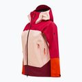 Női sídzseki Peak Performance Visilight GTX C-Knit 3L tech burgundy/peach fuzz 9