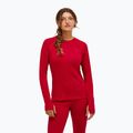 Női hőaktív pulóver Peak Performance Spirit Crew tech burgundy