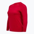 Női hőaktív pulóver Peak Performance Spirit Crew tech burgundy 5