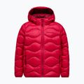 Gyermek pehelykabát Peak Performance Helium Down Hood Jacket Tech Burgundy/Vertical Zenith