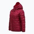 Női pehelydzseki Peak Performance Helium Down Hood vertical zenith/tech burgundy 7