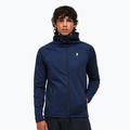 Férfi kapucnis pulóver Peak Performance Rider Essentials Zip Hood blue shadow/blue shadow
