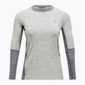 Női hőaktív felső Peak Performance Magic Crew Wool-Blend Baselayer med grey melange 4