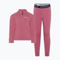 Gyermek szett Didriksons Jadis Set 5 heather pink
