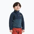 Gyerek polár pulóver Didriksons Monte 6 Half Button mountain blue 3