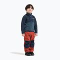 Gyerek polár pulóver Didriksons Monte 6 Half Button mountain blue 4