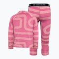 Gyerek szett Didriksons Jadis Pr 5 path heather pink 2