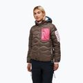 Női pehelykabát Peak Performance Helium Utility Down terrain tan/mountain blush
