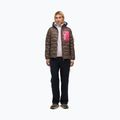 Női pehelykabát Peak Performance Helium Utility Down terrain tan/mountain blush 2