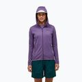 Női túra pulóver Peak Performance Light Zip Hood montana grape
