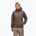 Női pehelykabát Peak Performance Helium Down Hood terrain tan
