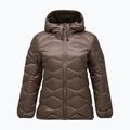 Női pehelykabát Peak Performance Helium Down Hood terrain tan 6