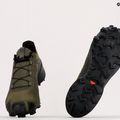 Férfi túracipő Salomon Speedcross 5 Wide zöld L40981300 10