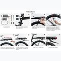Kerékpáros csomagtartó Rockbros 33210004001 Bike Rear Rack black 3
