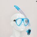 Cressi snorkel szett Ocean maszk + Gamma snorkel tiszta kék DM1000113 8