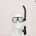 TUSA maszk + snorkel szett fekete UC-7519P 6