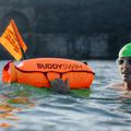 BuddySwim száraz táska zászlóval 28 l narancssárga bója 3