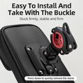 Kormánytáska Rockbros 301101770001 WP Bike Phone Bag for 6.7" black 4
