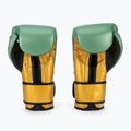 Boxkesztyű Cleto Reyes Velcro Sparring metalic green/gold wbc 3