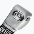 Boxkesztyű Cleto Reyes Lace Up Sparring silver 5